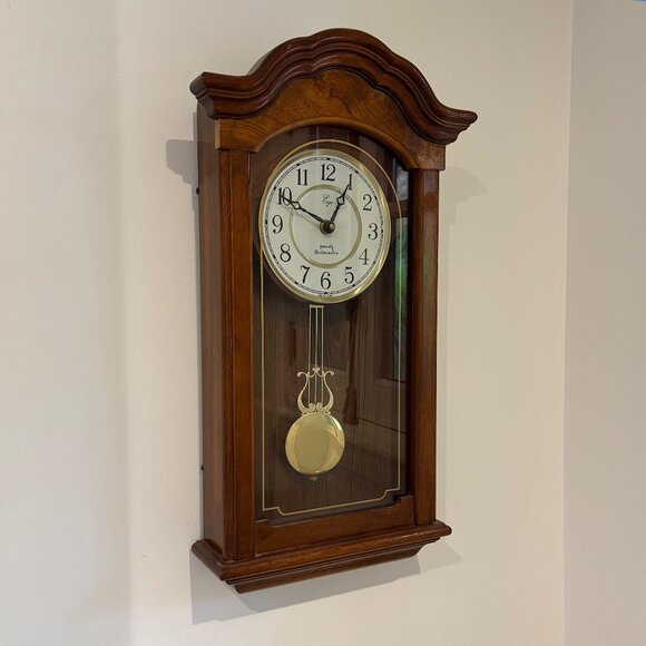 Ergo Westminster quartz wooden wall clock - Picture 2 of 11
